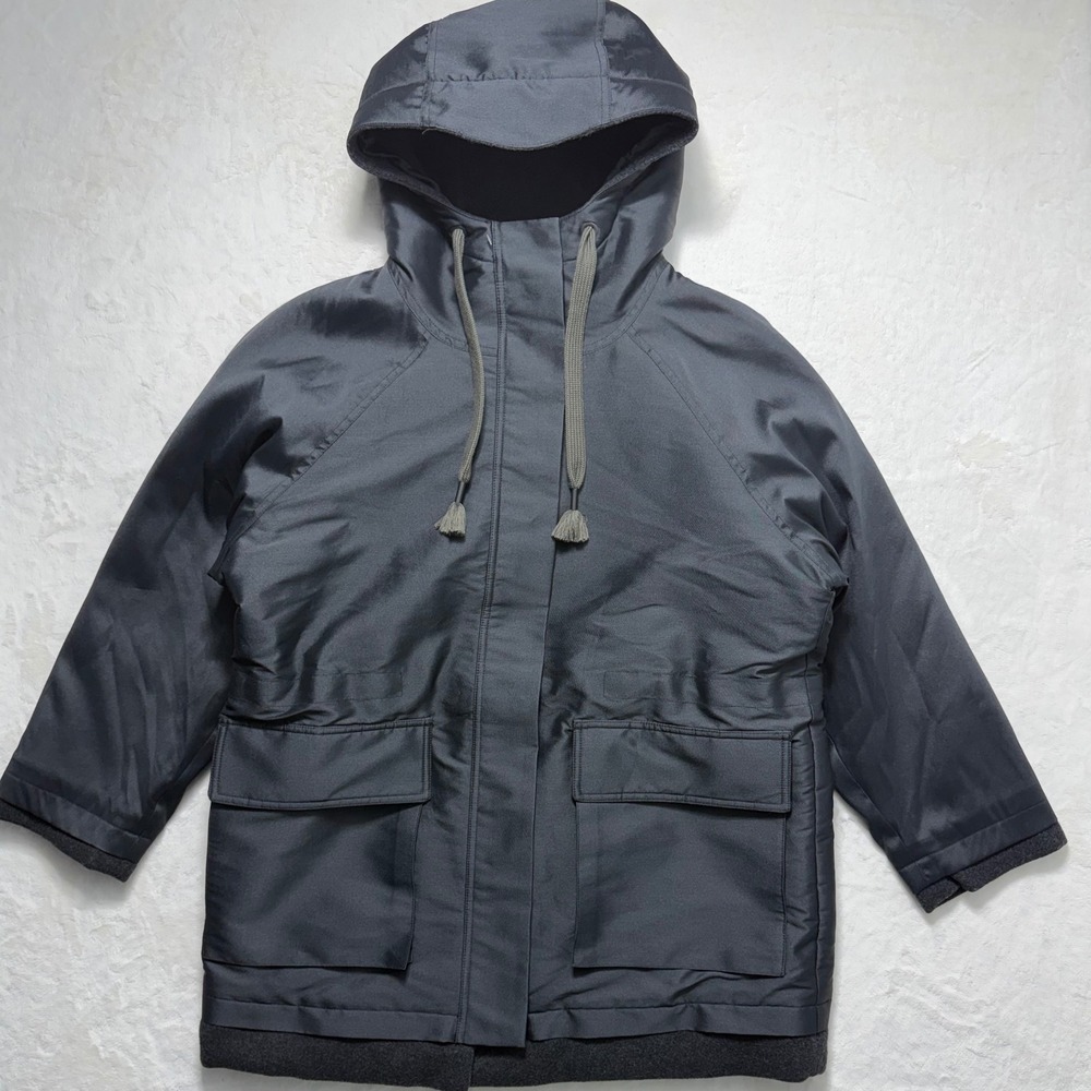 Theory Project Cyber Wool Lined Parka Women's Size Medium Orig. $795.00